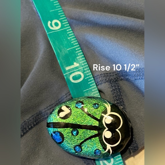 Avia Active Colorblock Performance Capri Leggings Large 12/14 Exercise Pants - Picture 12 of 16